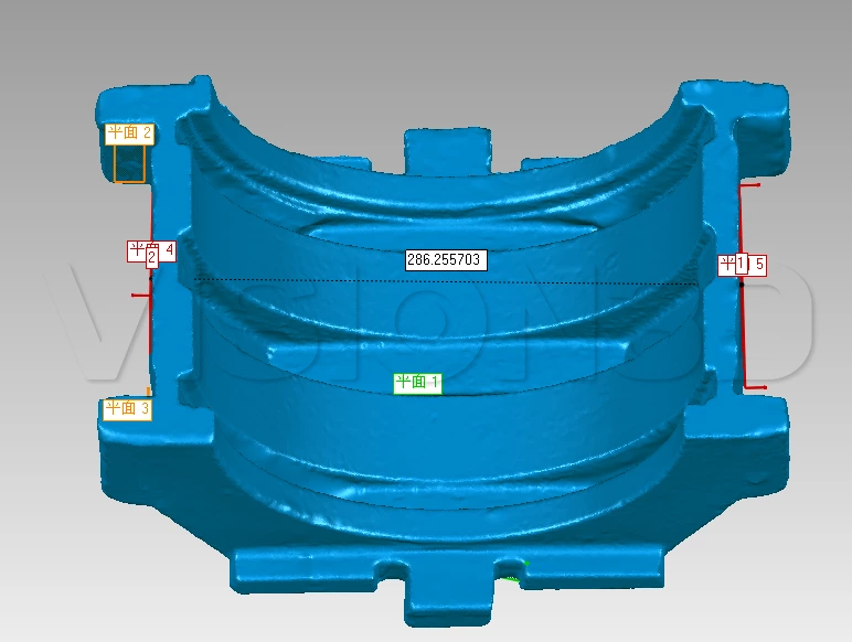 Precision Inspection of Railway Bearing Saddles
