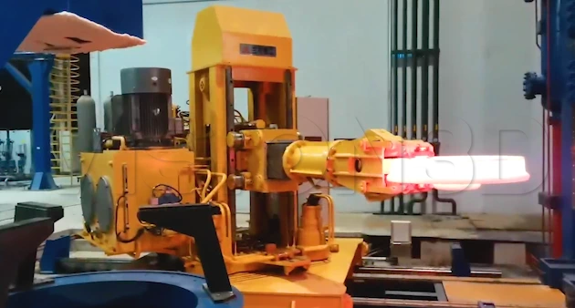 Automated In-line Inspection System for High-Speed Rail Wheels at Elevated Temperatures