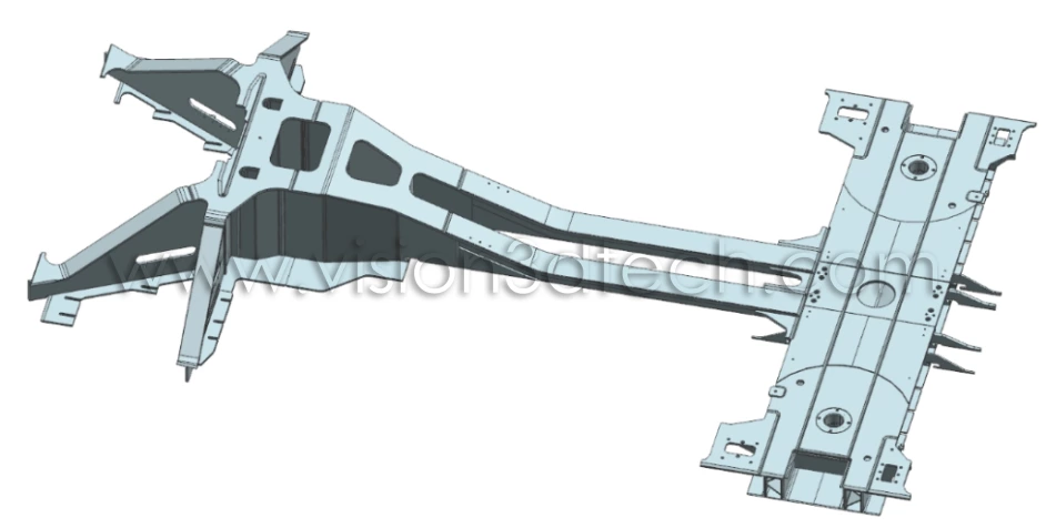 Automated 3D Inspection for Railway Draft Sill and Bolster
