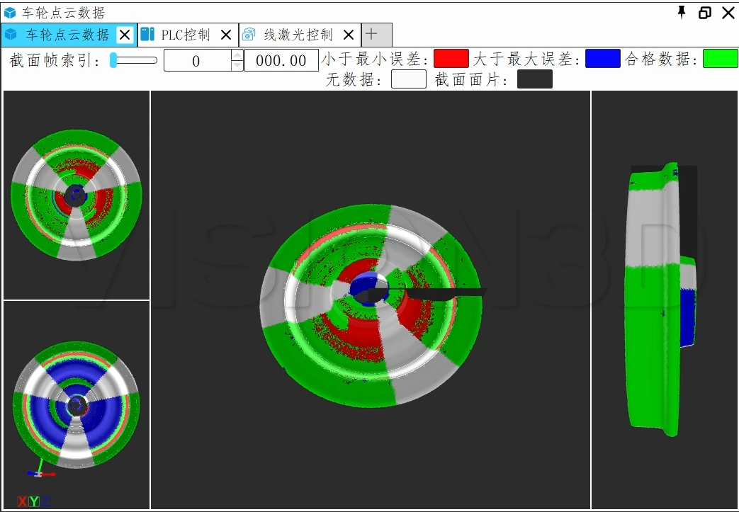 Automated In-line Inspection System for High-Speed Rail Wheels at Elevated Temperatures