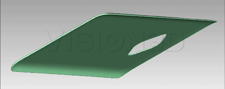 3D Dimensional Inspection of Mobile Phone Cover Glass